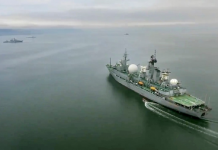 Big Russian naval exercise near Alaska