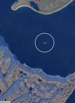 Russia-North Korea vessel spotted