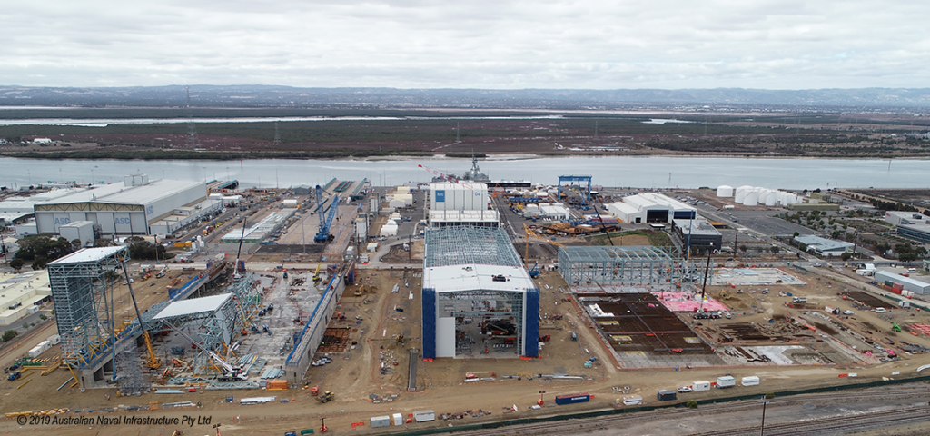 Osborne Naval Shipyards’ Rapid Construction | The Australian Naval ...