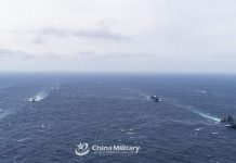 Sino-Russian Sea-Joint 2021 Exercise