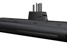 New South Korean submarine