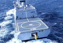 Sonar system to protect merchant vessels