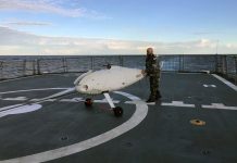 HMAS Ballarat trials unmanned vehicle