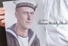 Video of HMAS Sydney’s Thomas Welsby Clark service
