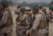 53 women marines’ historic graduation